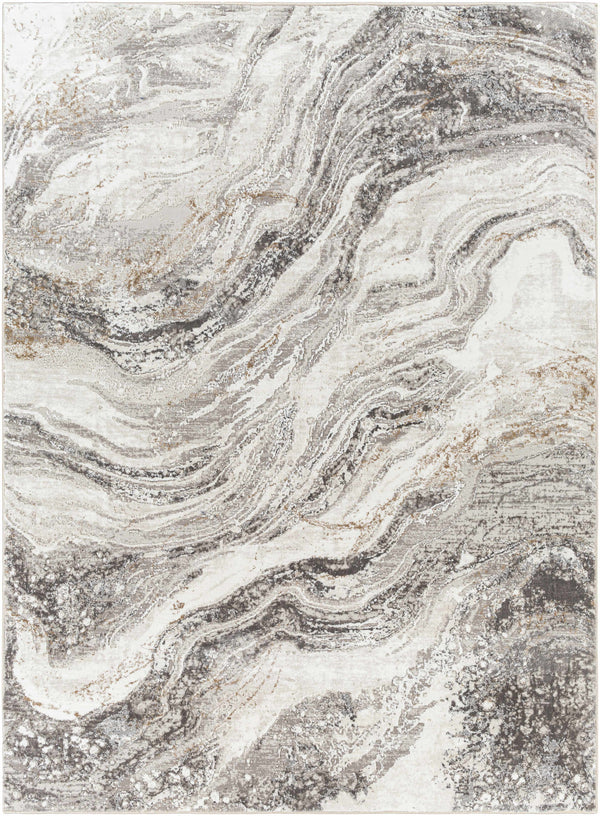 Kwale Beige Marble Rug - Clearance