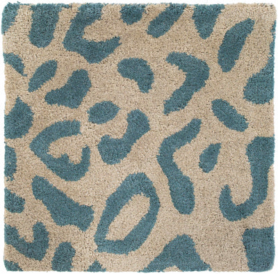 Lockbourne Leopard Print Area Rug