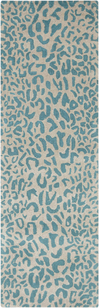 Lockbourne Leopard Print Area Rug