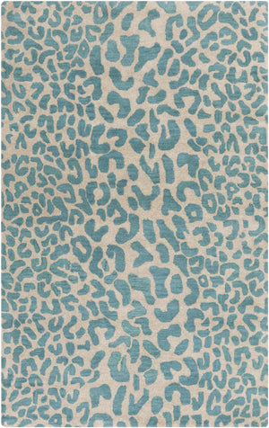 Lockbourne Leopard Print Area Rug