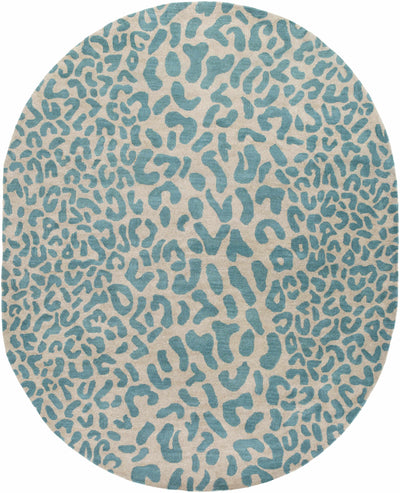 Lockbourne Leopard Print Area Rug