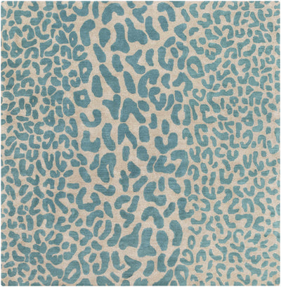 Lockbourne Leopard Print Area Rug