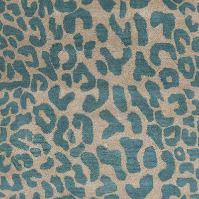 Lockbourne Leopard Print Area Rug