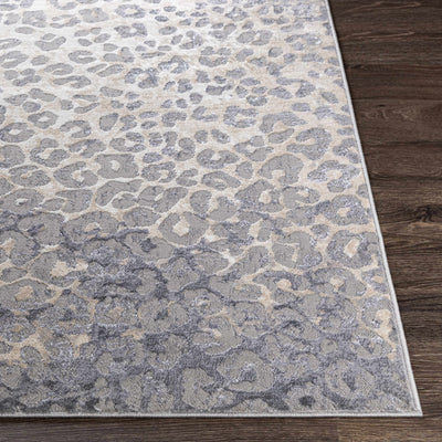 Alderholt Leopard Glitter Area Rug - Clearance