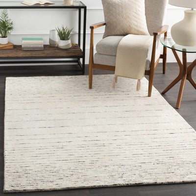 Ellisburg Cream Viscose&Wool Area Rug