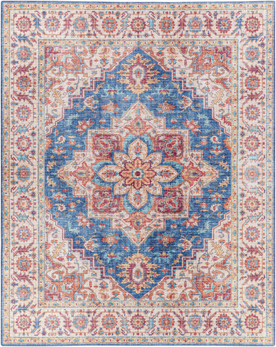 Kapaa Blue Medallion Rug - Clearance