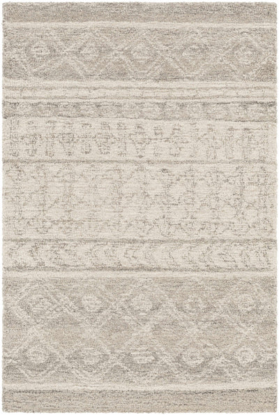 Lone Beige Tufted Maroc Wool Rug