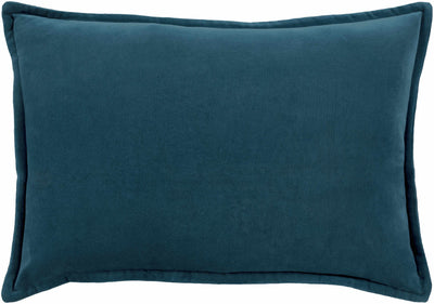 Lorimor Deep Teal Square Throw Pillow