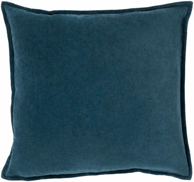 Lorimor Deep Teal Square Throw Pillow