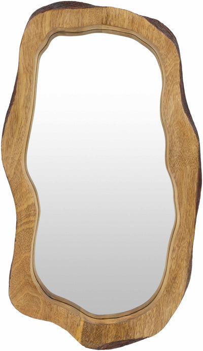 Louiseville Gold Frame Round Mirror