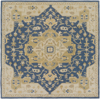 Broomfield 1145 Hand Tufted Blue Wool Rug