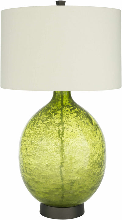 Westview Lime Green Glass Table Lamp