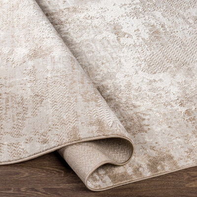 Lumbia Distressed Embossed Area Rug