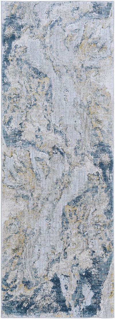 Maddington Gray Marble Rug