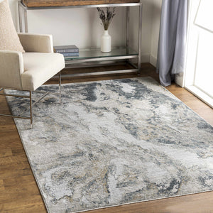 Maddington Gray Marble Rug