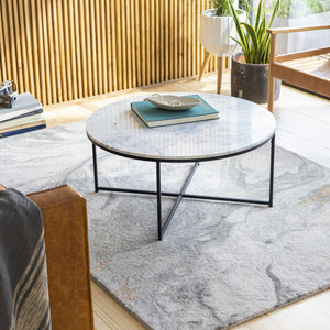 Magarao Round Marble Coffee Table