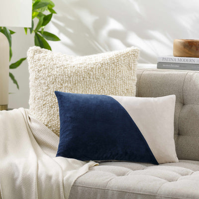 Maire Navy Accent Pillow