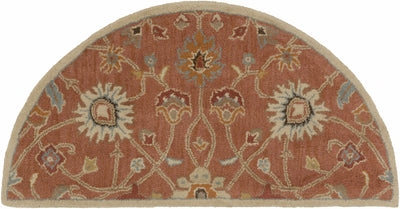 Logville Hand Tufted Rust 1119 Wool Rug