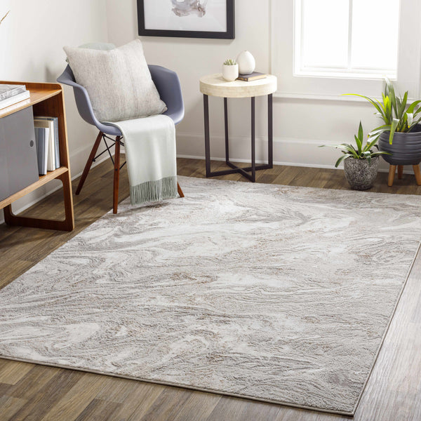 McSherrystown Cream Marble Rug - Clearance