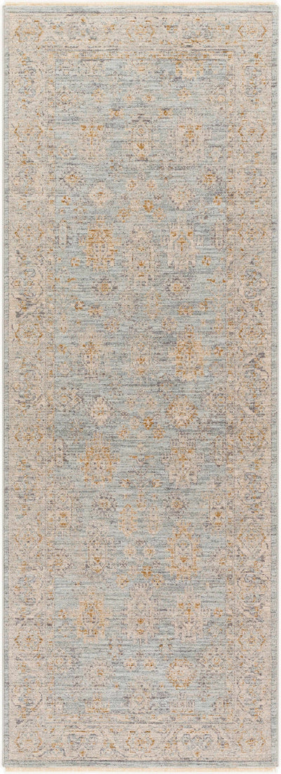 Coby Deep Teal Avant Garde Area Rug