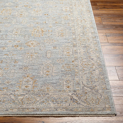 Coby Deep Teal Avant Garde Area Rug