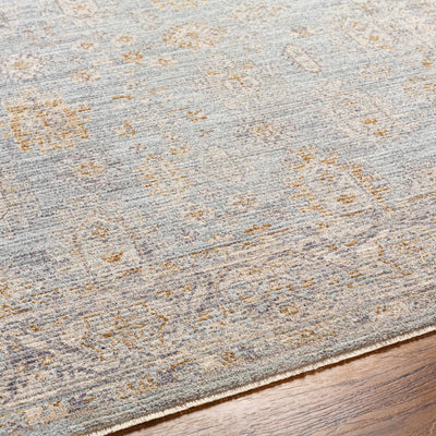 Coby Deep Teal Avant Garde Area Rug