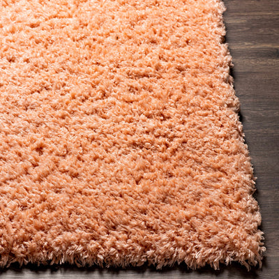 Siari Peach Shag Rug - Clearance