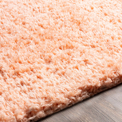 Siari Peach Shag Rug - Clearance