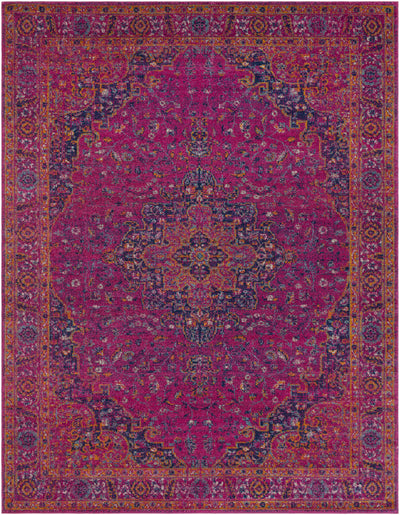 Milliken Magenta Area Rug