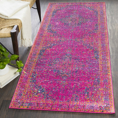 Milliken Magenta Area Rug