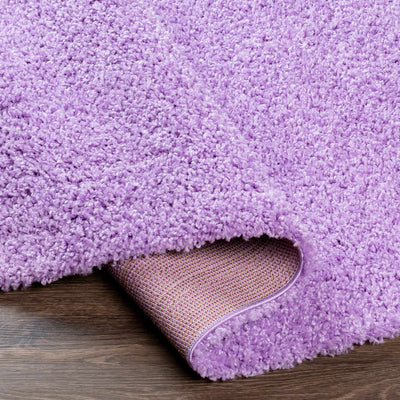 Lilac Solid Area Rug - Clearance