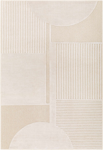 Manalad Cream Wool&Viscose Area Rug