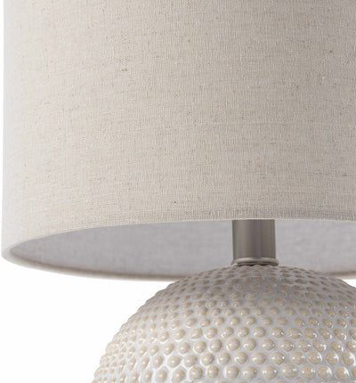 Manaloal Beige Textured Table Lamp