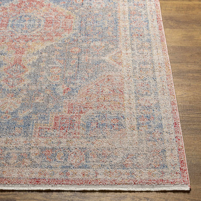 Akio Red & Blue Area Rug - Promo