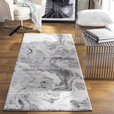 Moana Charcoal Marble Rug