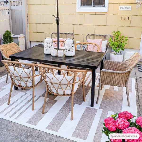 Nita Tan Outdoor Rug