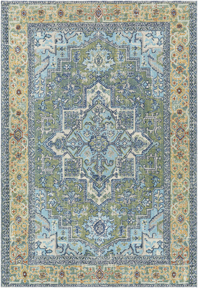 Morwell Sky Blue Area Rug