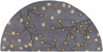 Elsu Brown Beige Wool Rug