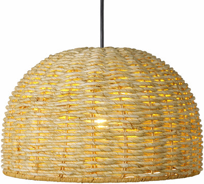 Moszczanka Rattan Pendant Light