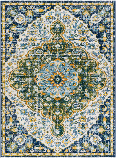 Mattapan Blue/Green Rug - Clearance (FSA)