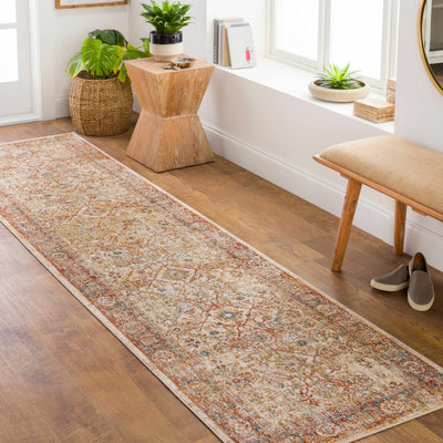 Myrtletown Rust&Orange Thin Rug