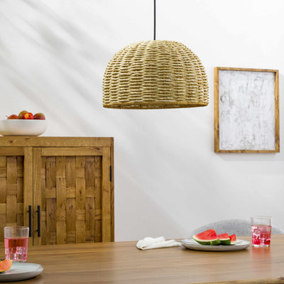 Moszczanka Rattan Pendant Light