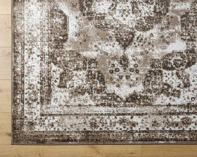 Naara Brown Distressed Area Rug