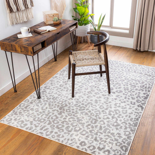 Nagambie Leopard Print Area Rug