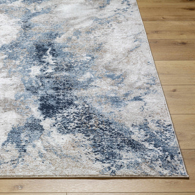 Napierville Blue Marble Rug - Promo