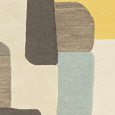 Indialantic Modern Wool Rug