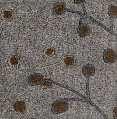 Elsu Sage&Brown Wool Rug