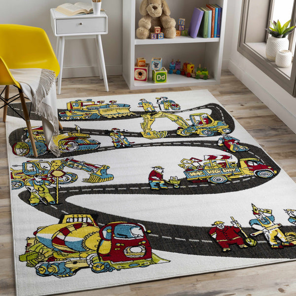 Kids Road Fun Land Area Carpet - Clearance