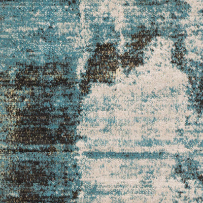 Oatman Abstract Teal Rug - Clearance