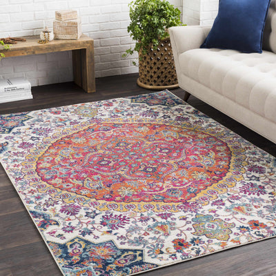 Burgandy Ojus Area Rug - Clearance